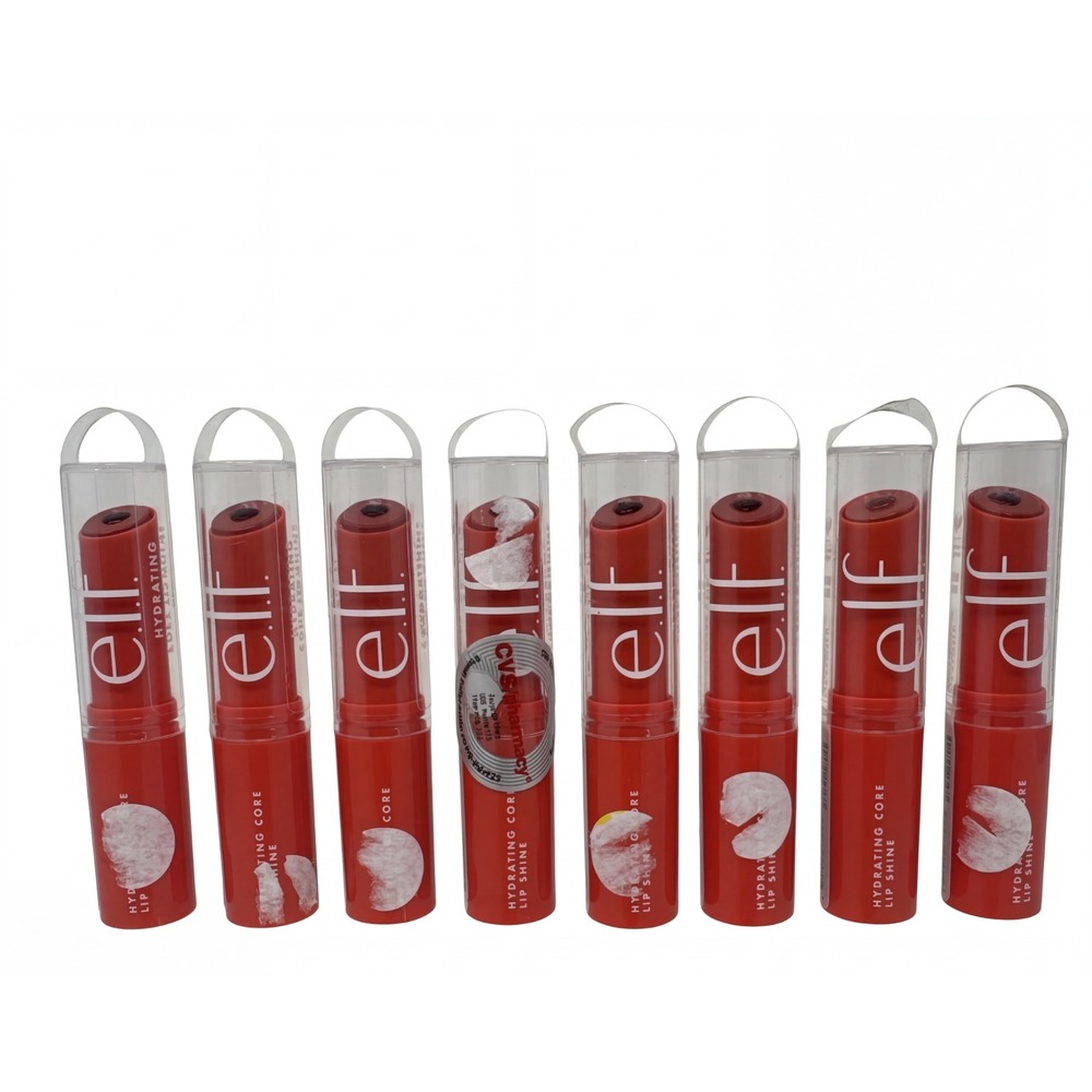 8 X E.L.F. ELF Hydrating Core Lip‎ Shine Balm Giddy 94567 0.09oz New